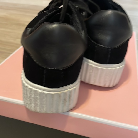 ☀️☀️Luxury Rebel Black LR -Tinella so cute sequence star sneakers☀️☀️☀️ - Picture 7 of 10